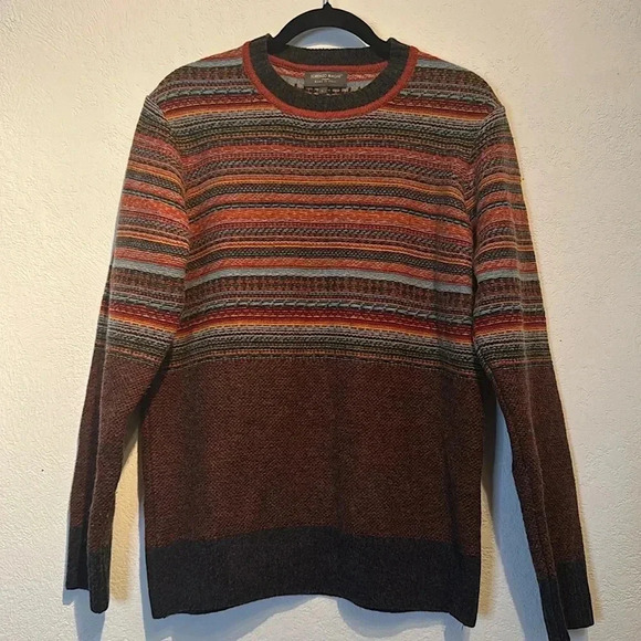Lorenzo Magni Multicolor Wool Blend Sweater size L - Picture 1 of 10